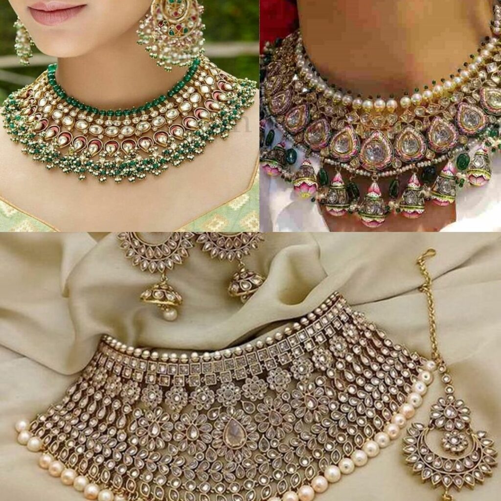 Stone hot sale rani haar